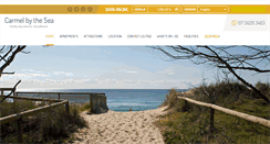 Desktop Screenshot of carmelbythesea.com.au